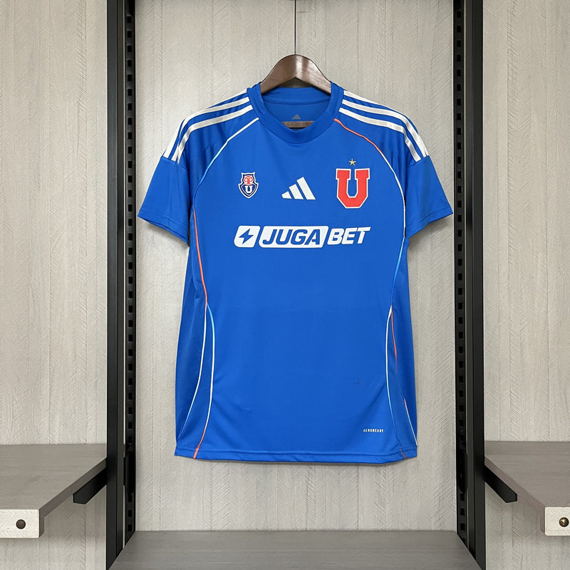 Camisa Universidad de Chile Home 25/26 -  Adidas Torcedor Masculina