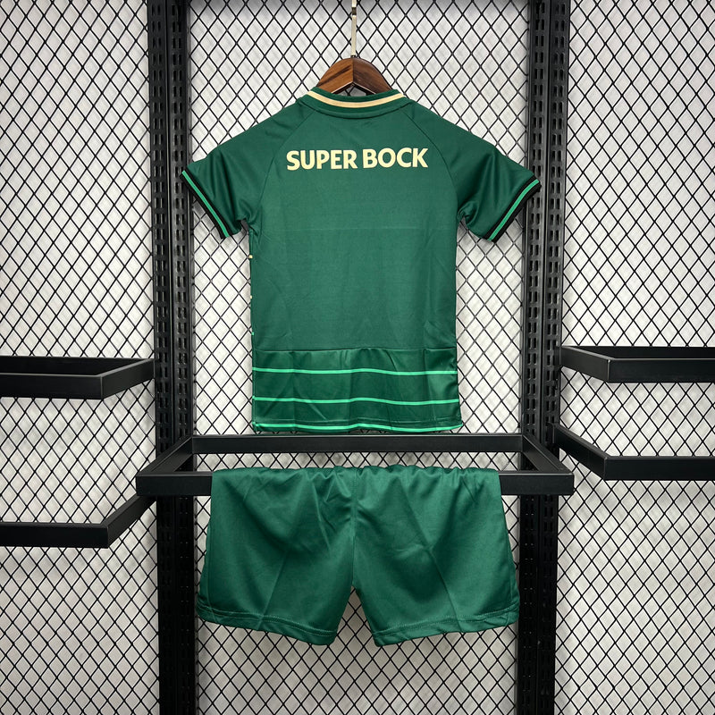 Kit Infantil Sporting Away 24/25 - Nike Infantil