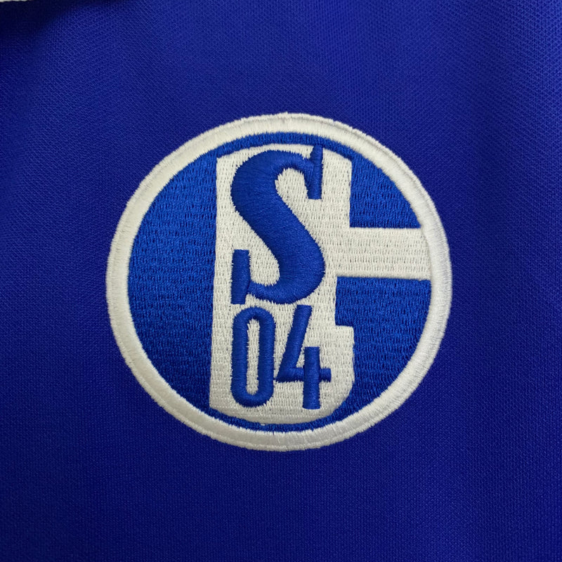 Camisa Schalke Home 2001/02- Adidas Versão Retro