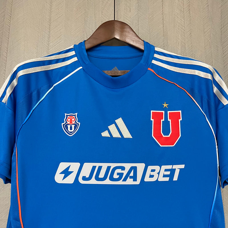 Camisa Universidad de Chile Home 25/26 -  Adidas Torcedor Masculina