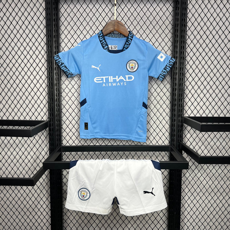Kit Infantil Manchester City Home 24/25 - Puma Infantil