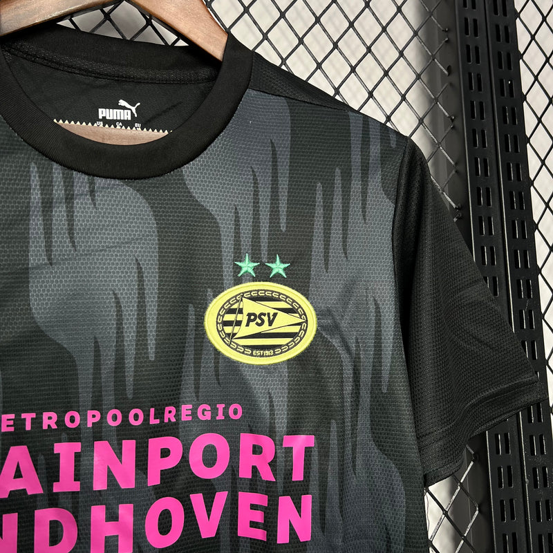Camisa PSV Pré-Jogo 24/25- Puma Torcedor Masculina