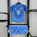 Kit Infantil Bayern Munich Goleiro Blue 2025/26 - Infantil