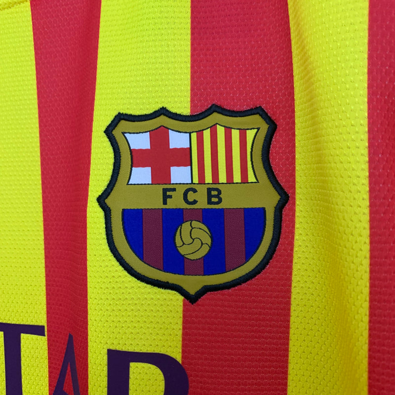Camisa Barcelona Away 2013/14 - Nike Versão Retro