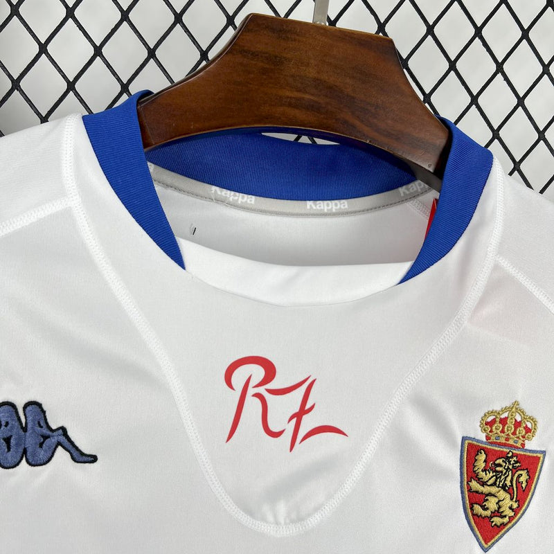 Camisa Real Zaragoza Home 2001/02 - Versão Retro