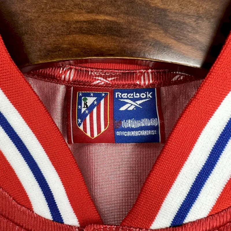 Camisa Atlético Madrid Home 1999/00 - Versão Retro