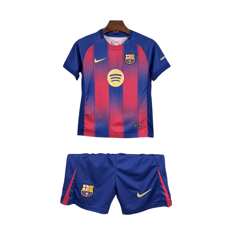 Kit Infantil Barcelona Home 2025/26 - Nike Infantil