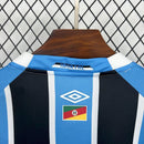 Camisa Grêmio Home 2025/26 - Torcedor Manga Comprida