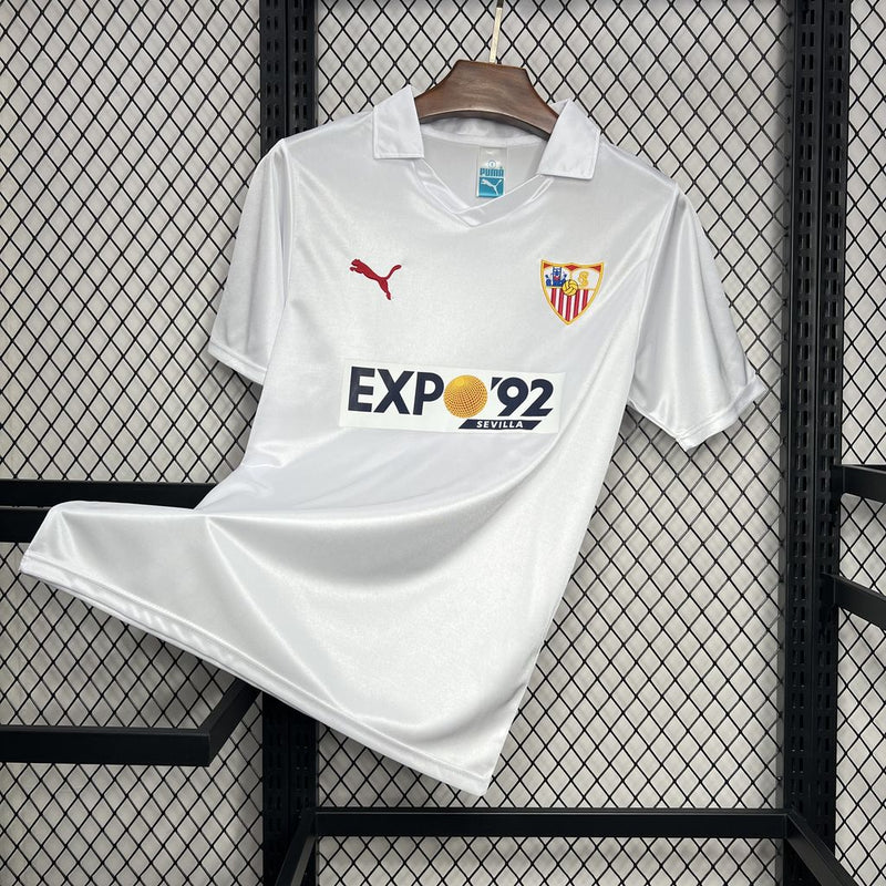 Camisa Sevilla Home 1987/90 - Versão Retro