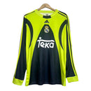 Camisa Real Madrid Goleiro 1999/00 - Versão Retro Manga Comprida