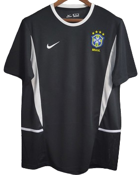 Camisa Brasil Goleiro 2002 - Nike Versão Retro