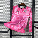 Camisa Venezia Goleiro Pink Manga Comprida 2025/26 - Torcedor Manga Comprida