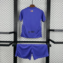 Kit Infantil Barcelona Goleiro Roxo 2025/26 - Infantil