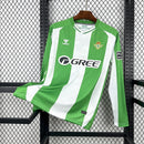 Camisa Real Betis Titular Manga Comprida 2025/26 - Torcedor Manga Comprida