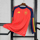 Camisa Espanha Titular Manga Comprida 2026/27 - Torcedor