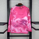 Camisa Venezia Goleiro Pink Manga Comprida 2025/26 - Torcedor Manga Comprida
