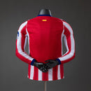 Camisa Atlético de Madrid Titular 2026/27 - Jogador Masculina - Manga Longa