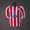 Camisa Atlético de Madrid Titular 2026/27 - Jogador Masculina - Manga Longa