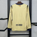 Camisa Barcelona Away Comprida 2025/26 - Torcedor Manga Comprida