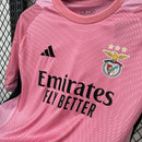 Camisa Benfica Goleiro Rosa 2025/26 - Torcedor Masculino