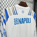 Camisa Napoli Pré Jogo Manga Comprida 2025/26 - Torcedor Manga Comprida