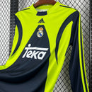 Camisa Real Madrid Goleiro 1999/00 - Versão Retro Manga Comprida