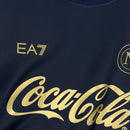 Camisa Napoli Pré Jogo Manga Comprida 2025/26 - Torcedor