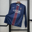 Camisa PSG Titular Manga Comprida 2025/26 - Torcedor Manga Comprida
