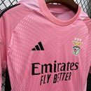 Camisa Benfica Goleiro Rosa 2025/26 - Torcedor Masculino