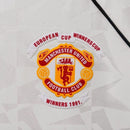 Camisa Manchester United II 1991 - Versão Retro Manga Comprida