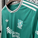 Camisa Liverpool Third Manga Comprida 2025/26 - Torcedor Manga Comprida