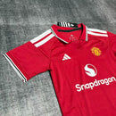 Kit Infantil Manchester United Titular 2026/27 - Infantil