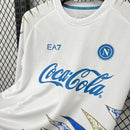 Camisa Napoli Pré Jogo Manga Comprida 2025/26 - Torcedor Manga Comprida