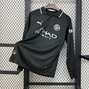 Camisa Manchester City Away Manga Comprida 2025/26 - Torcedor Manga Comprida
