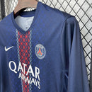 Camisa PSG Titular Manga Comprida 2025/26 - Torcedor Manga Comprida