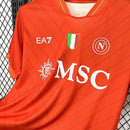 Camisa Napoli Goleiro Laranja 2025/26 - Torcedor Masculino