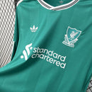 Camisa Liverpool Third Manga Comprida 2025/26 - Torcedor Manga Comprida