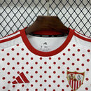 Camisa Sevilla White Prematch 2025/26 - Torcedor Masculino