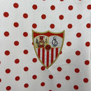 Camisa Sevilla White Prematch 2025/26 - Torcedor Masculino