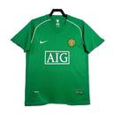 Camisa Manchester United Goleiro Verde 2007/08 - Versão Retro