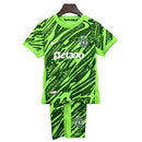 Kit Infantil Sporting Goleiro Verde 2025/26 - Infantil