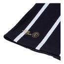 Camisa Corinthians Preta com listras brancas  1977 - Versão Retro