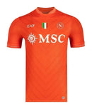 Camisa Napoli Goleiro Laranja 2025/26 - Torcedor Masculino