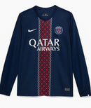 Camisa PSG Titular Manga Comprida 2025/26 - Torcedor Manga Comprida