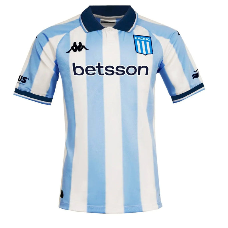 Camisa Racing Club de Avellaneda Home 2025/26 - Torcedor Masculina