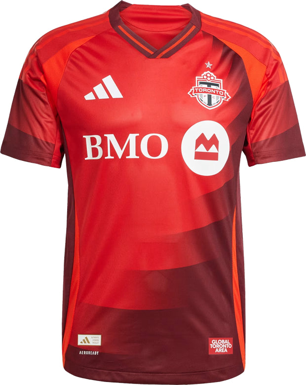 Camisa Toronto Home 2025/26 - Adidas Torcedor Masculina