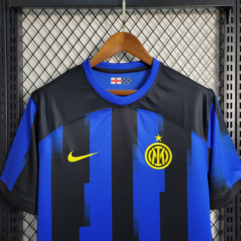 Camisa Inter de milão Home 2023/24 - Nike Torcedor Masculina